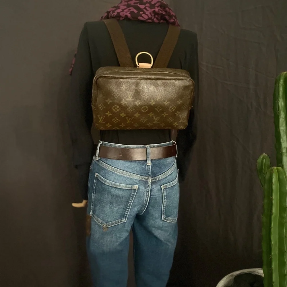 Louis Vuitton trousse revamped backpack bag purse - Picture 10 of 10